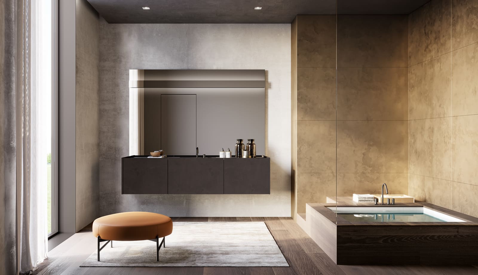 Veneer bathroom | Major by Birex