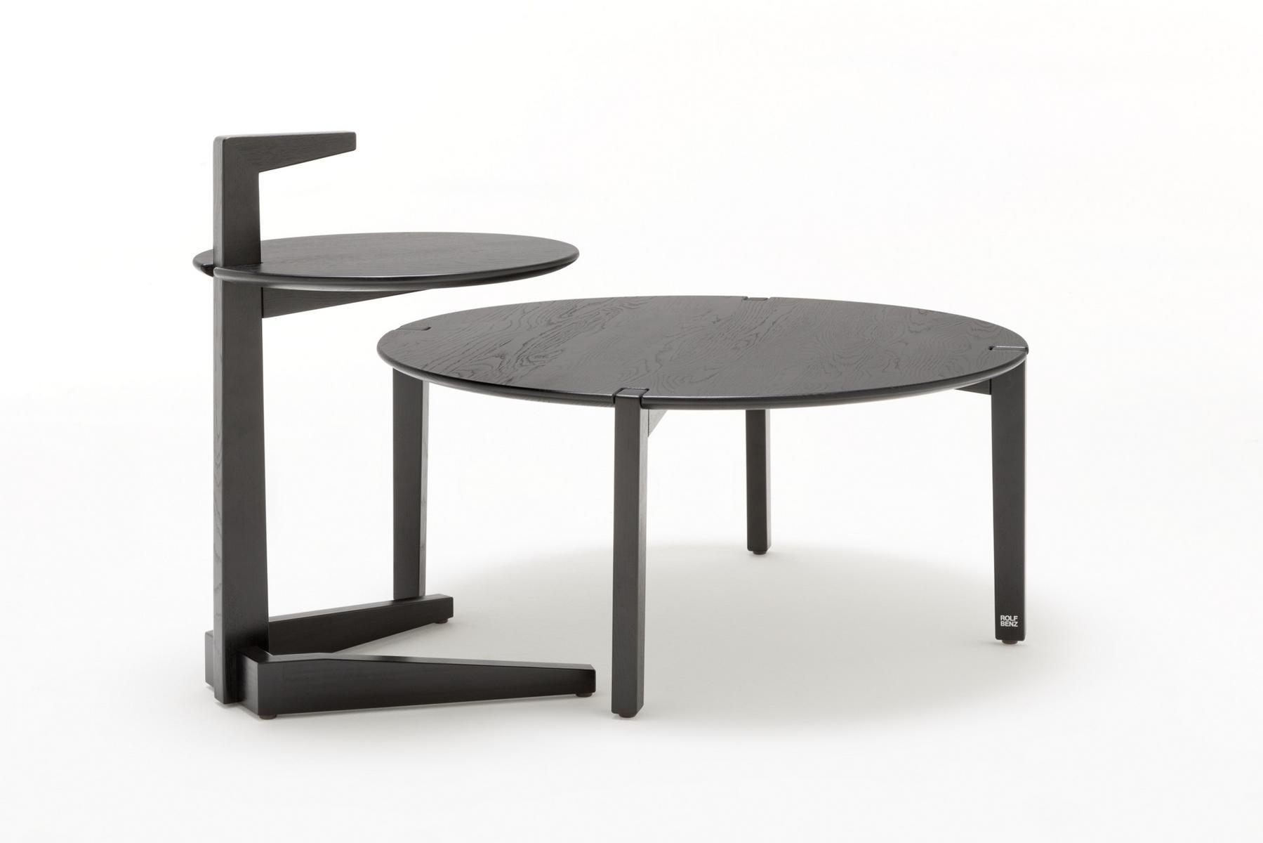 Round wooden side table | 948 by Rolf Benz