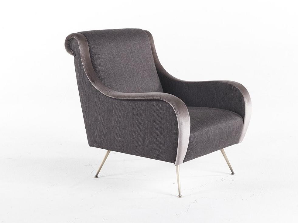 Fabric armchair with armrests | Collins by Gianfranco Ferre Home