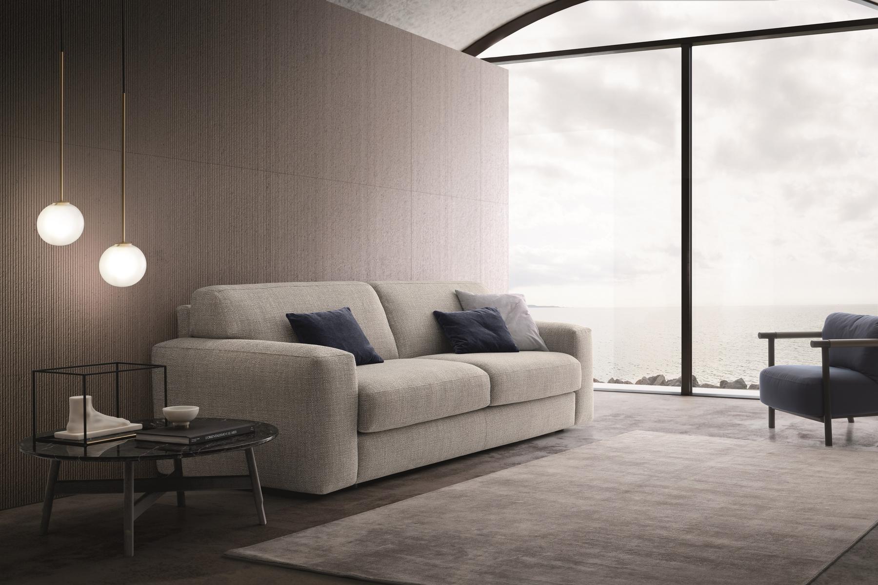Fabric sofa bed | Isabel by Ditre Italia