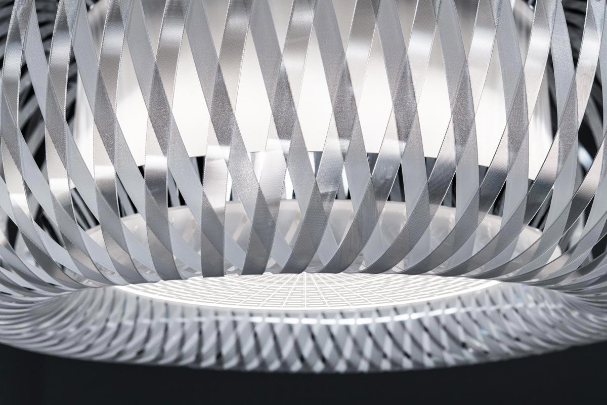 LED polycarbonate and Lentiflex® ceiling lamp | Kalatos by Slamp