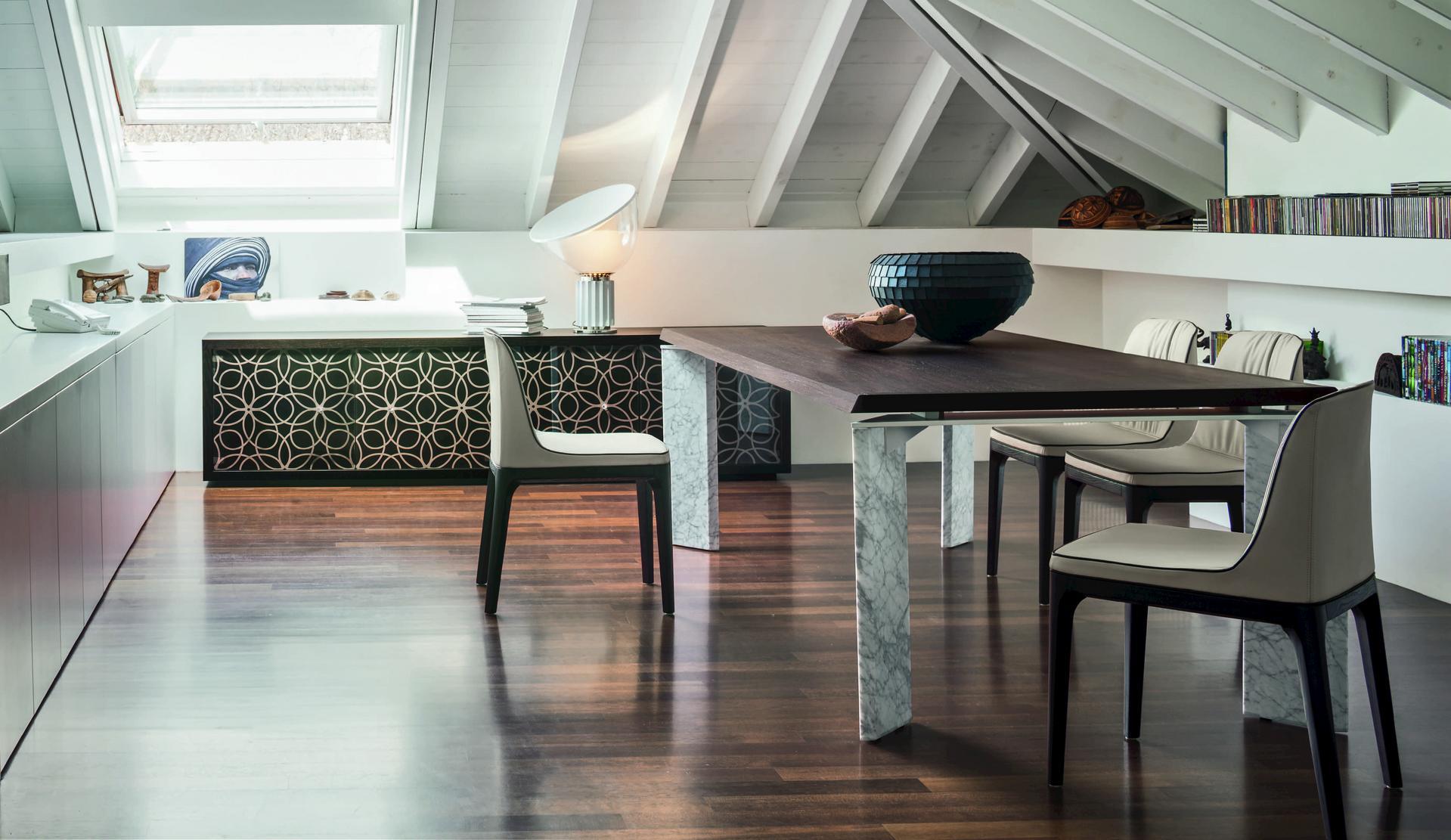 Rectangular wooden table | Roma by Tonin Casa