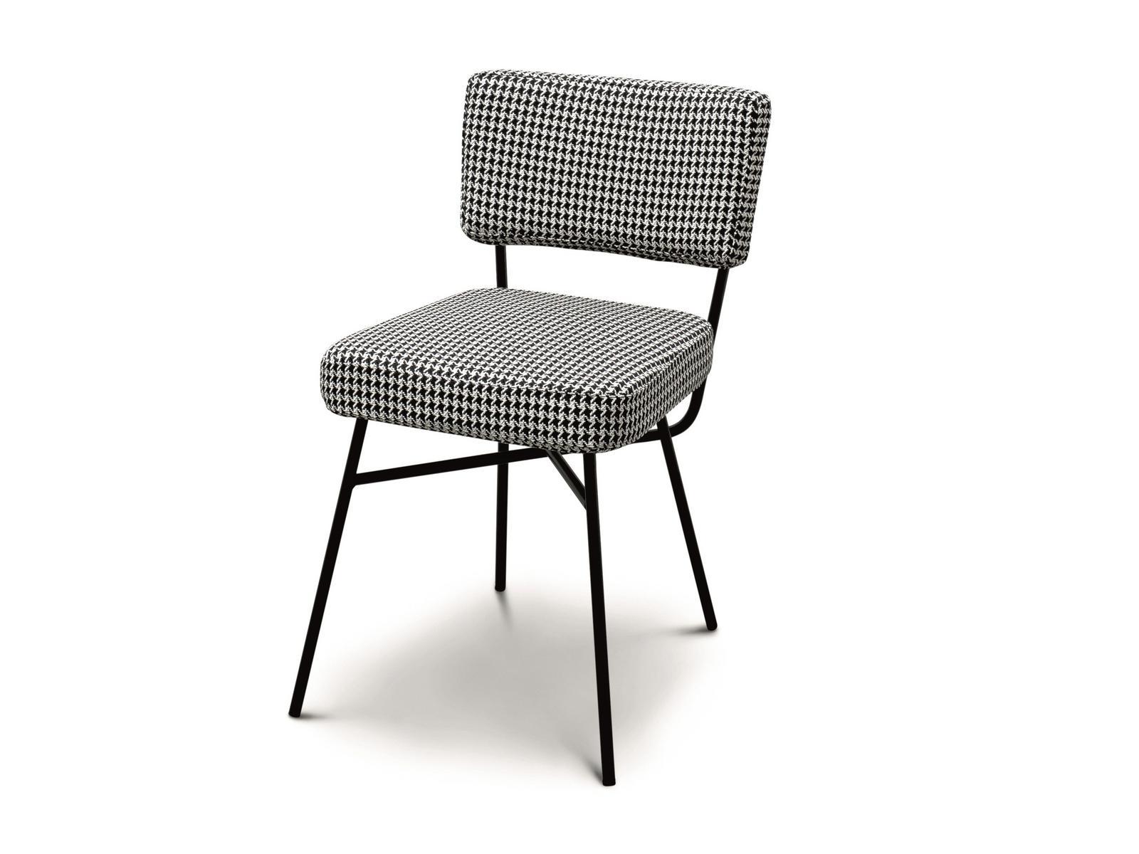 Upholstered fabric chair | Elettra by Arflex