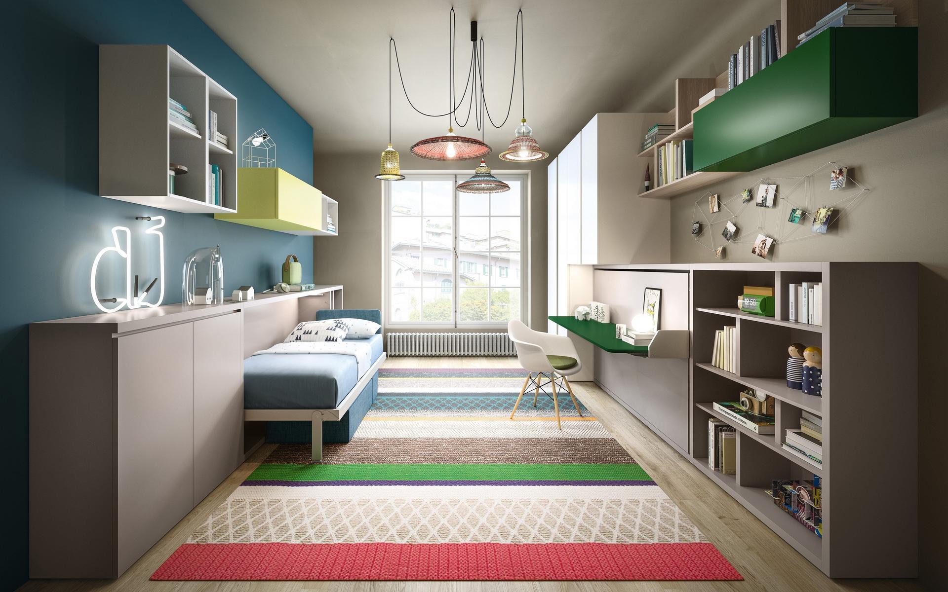 Pull-down single bed | Kali Board by CLEI