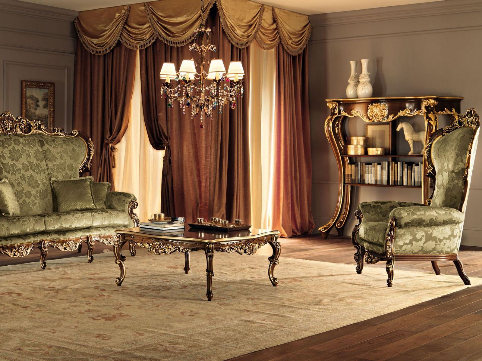 Solid wood bookcase | 11604 by Modenese Gastone