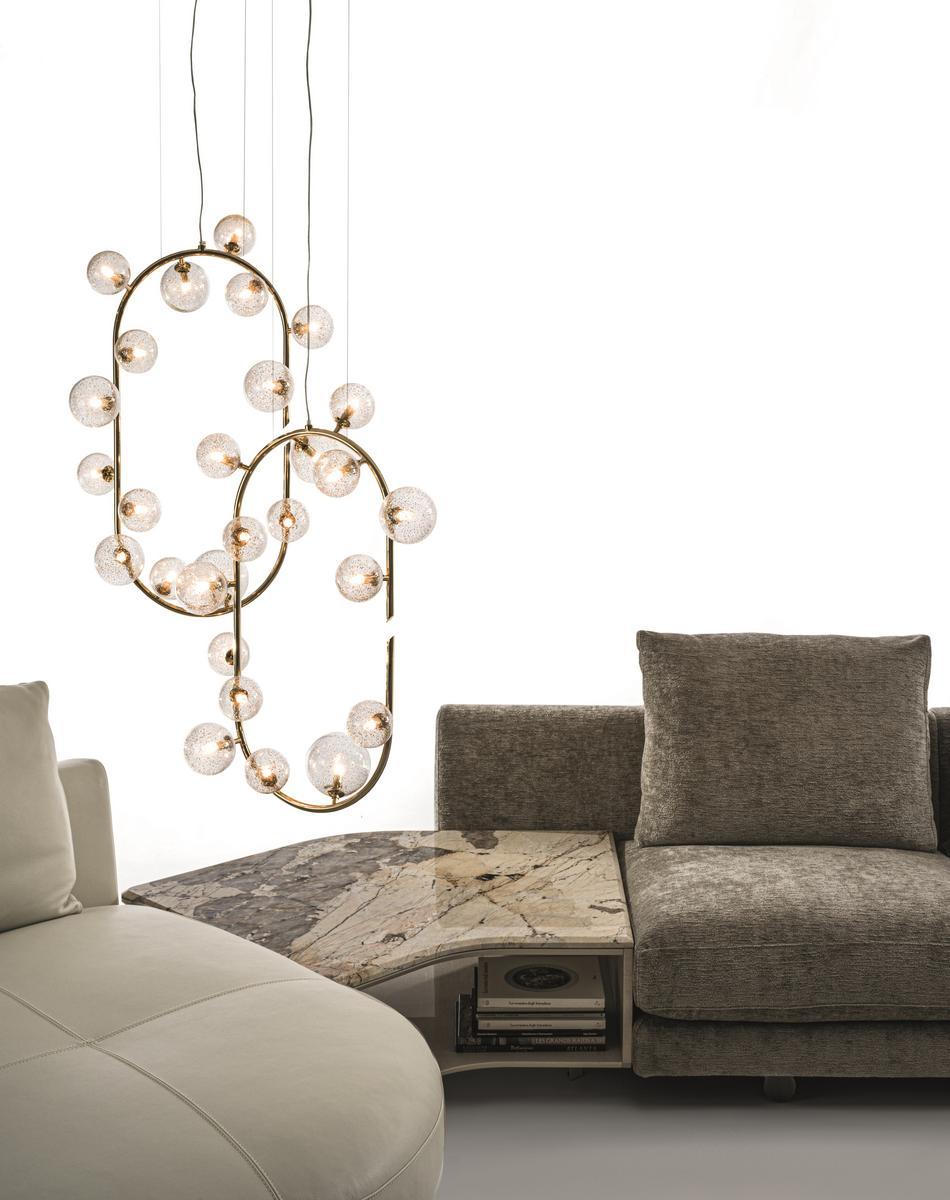 Metal pendant lamp | Rialto by Longhi