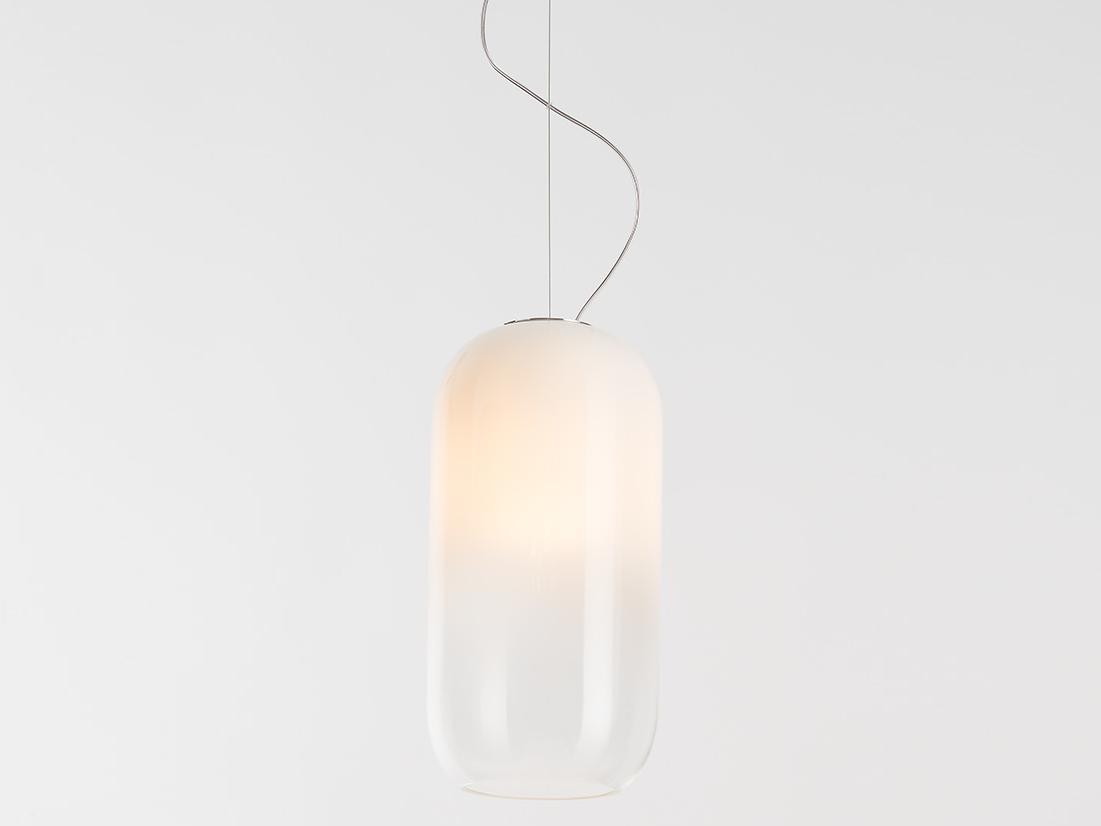 LED blown glass pendant lamp | Gople by Artemide