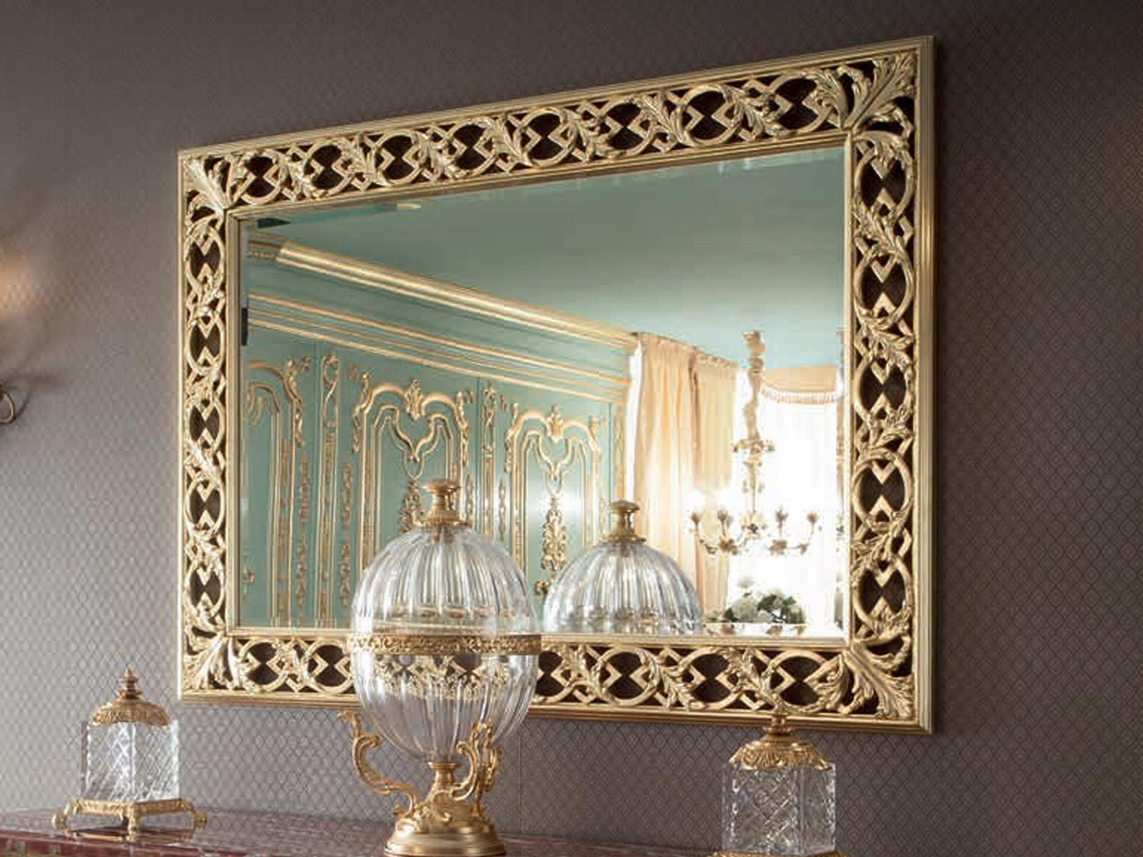 Rectangular wall-mounted mirror | 14622 by Modenese Gastone
