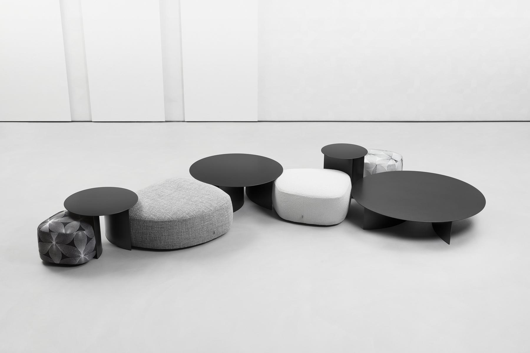 Pouf with removable lining | Pierre by Flou