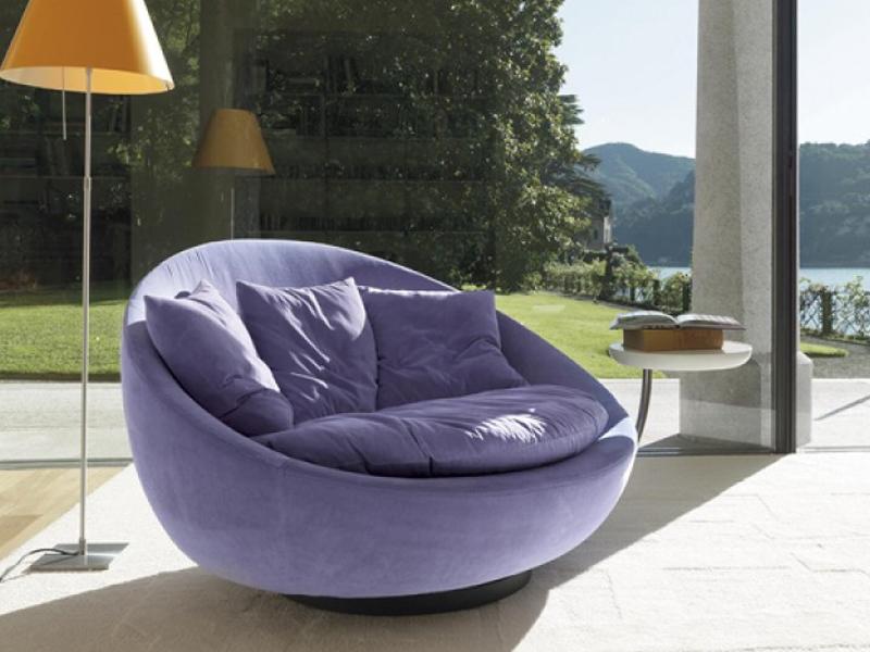 Swivel armchair | Lacoon by Desiree