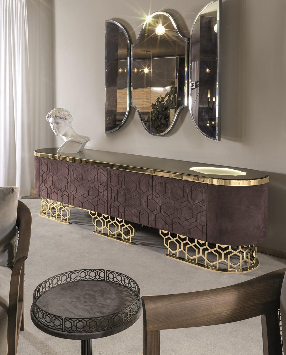 Stone sideboard with doors | Vicky by Longhi