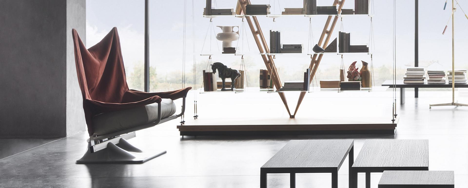 Fabric armchair | 650 Aeo by Cassina