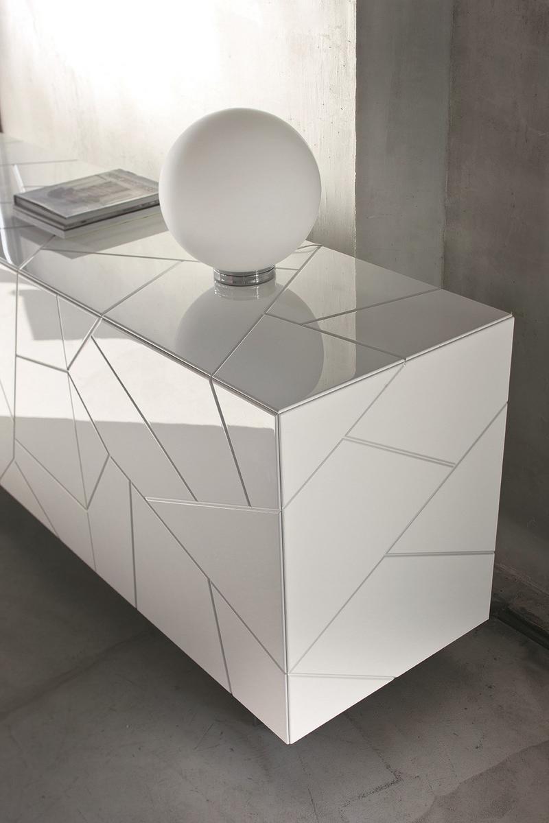 Wooden sideboard with doors | Segno S3 by Riflessi