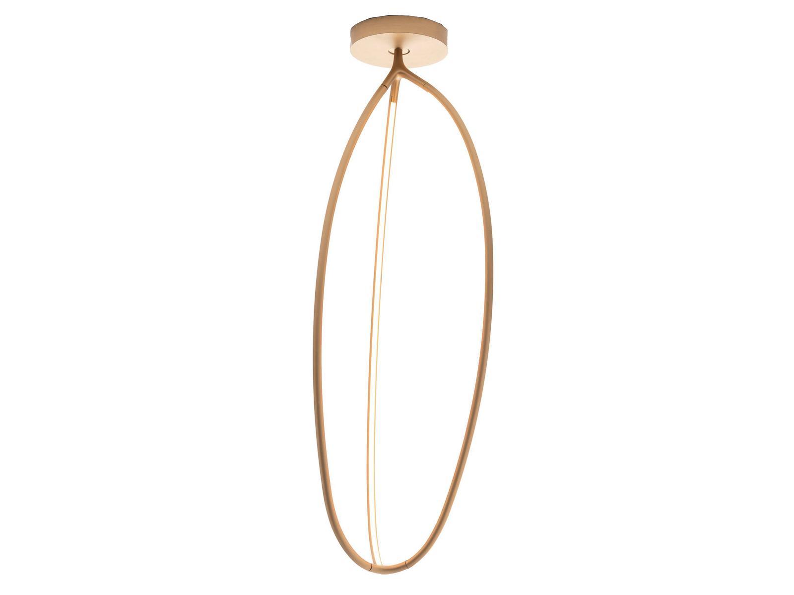 Aluminium and silicone ceiling lamp | Arrival by Artemide