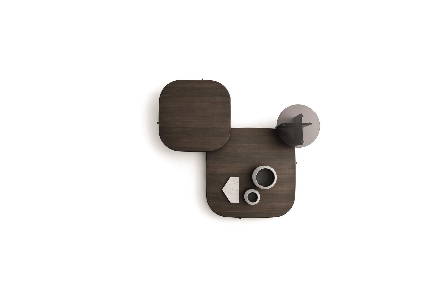 Square wooden coffee table | Polyura by Ditre Italia