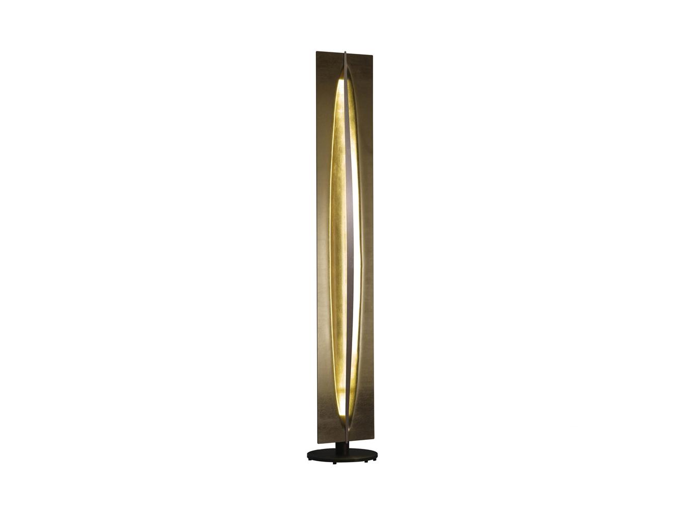 LED gold leaf floor lamp | Terra by Reflex