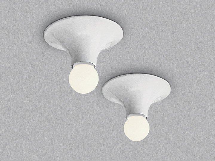 Halogen thermoplastic resin ceiling lamp | Teti by Artemide