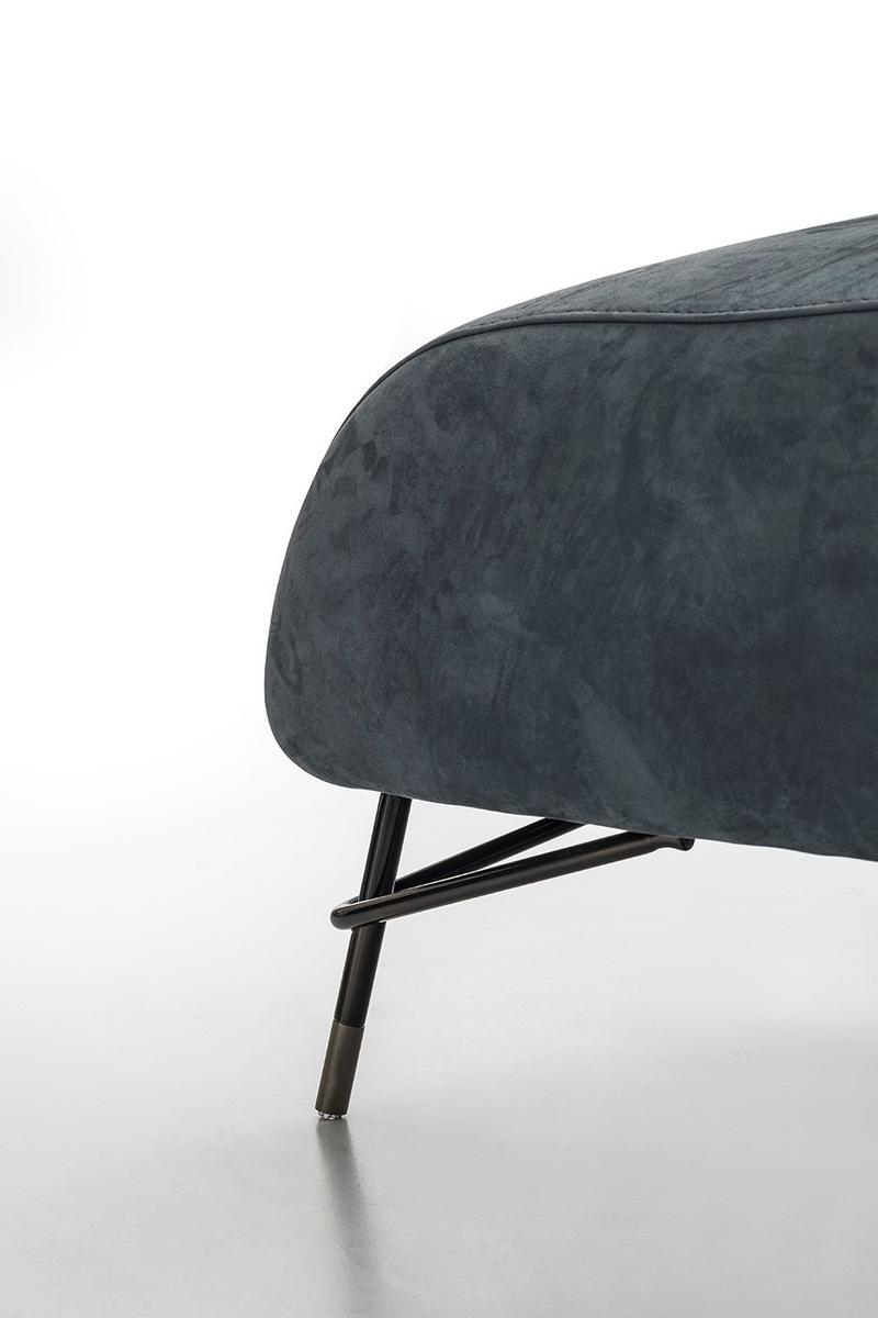 Sectional sofa with chaise longue | Tortona Living by Nicoline