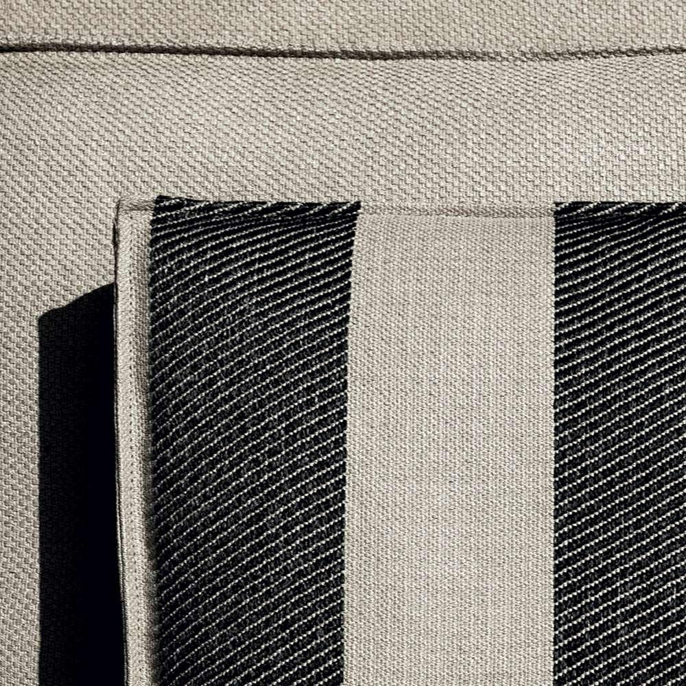 High-back fabric garden armchair | Oh, It Rains! by B&B Italia