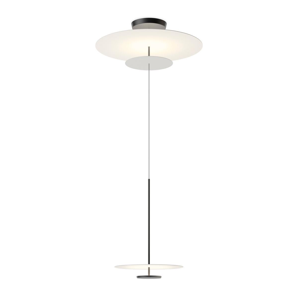 LED metal pendant lamp | Flat 5930 by Vibia
