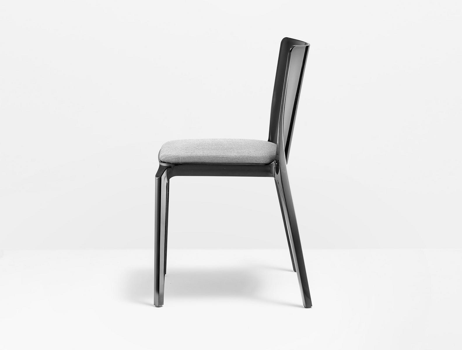 Stackable polycarbonate chair | Blitz 640 by Pedrali