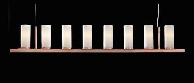 Handmade blown glass pendant lamp | Roxanne by Aiardini lighting