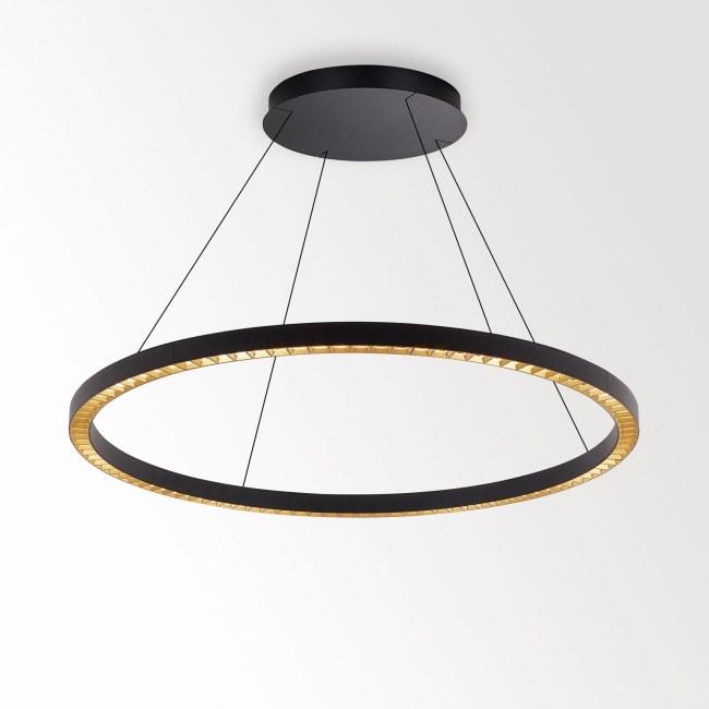 LED office pendant lamp with dimmer | Inform R1+ Cs by Delta light