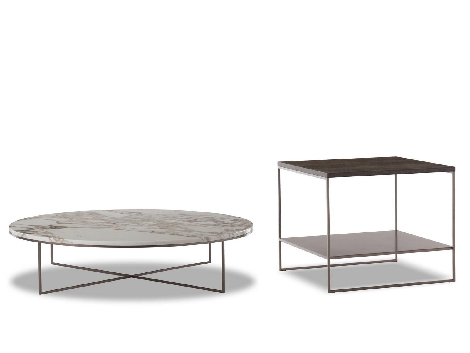 Coffee table | Calder Bronze by Minotti