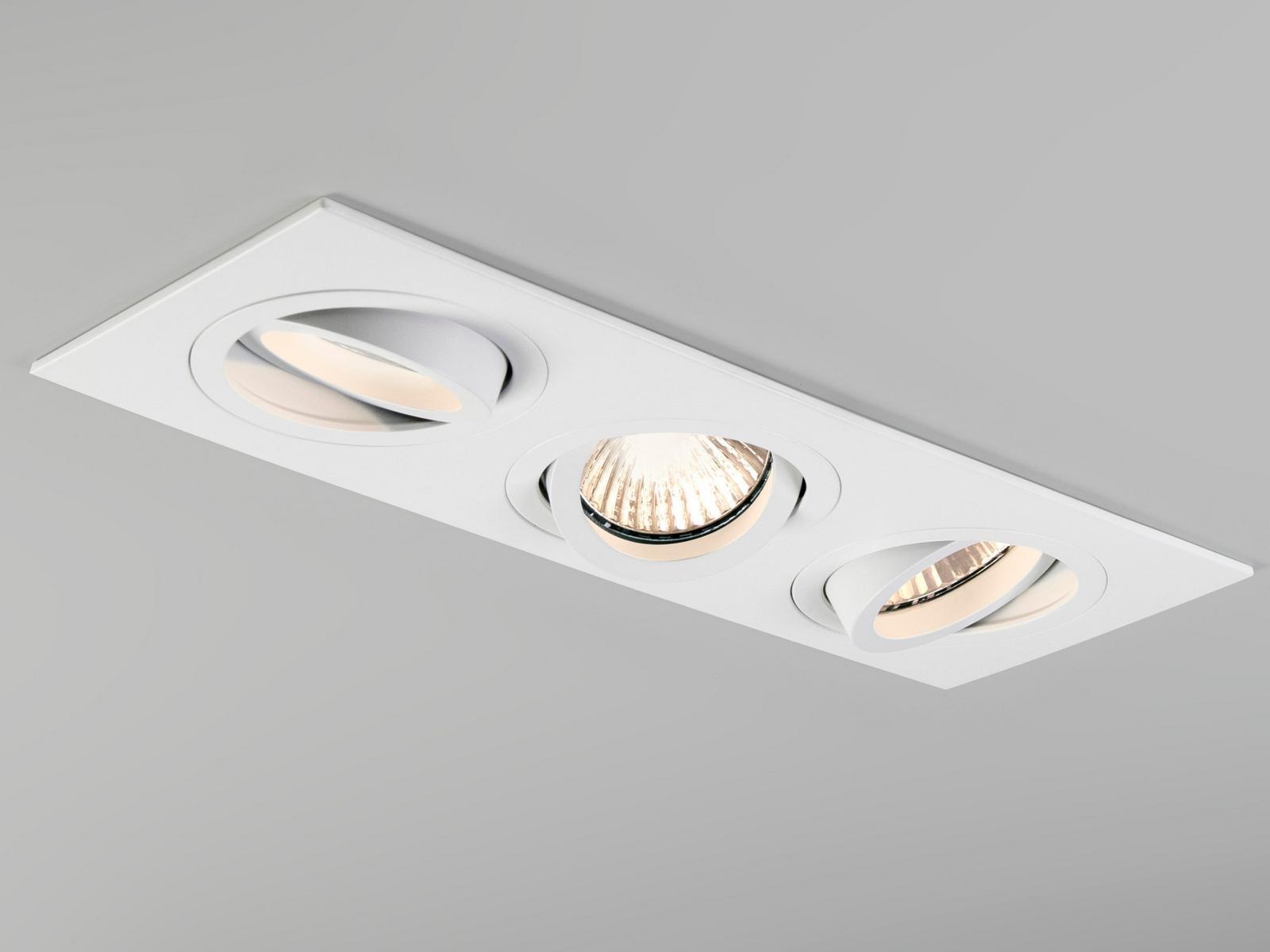 LED multiple rectangular aluminium spotlight | Taro Triple by Astro lighting