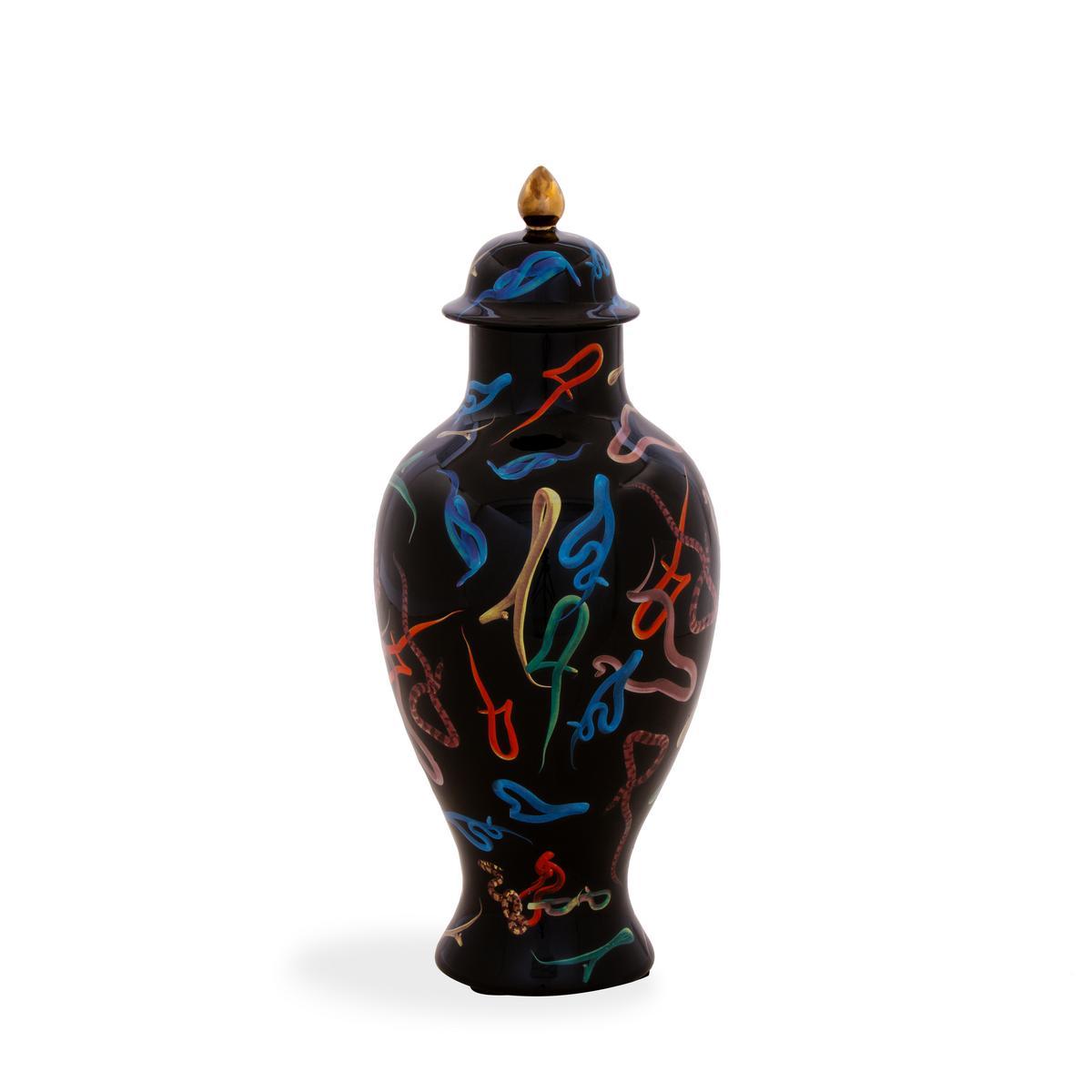 Porcelain vase | Snakes by Seletti