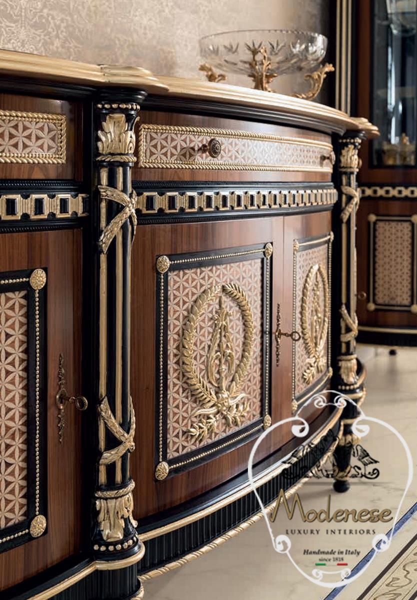 Wooden sideboard with doors with drawers | 14112 by Modenese Gastone
