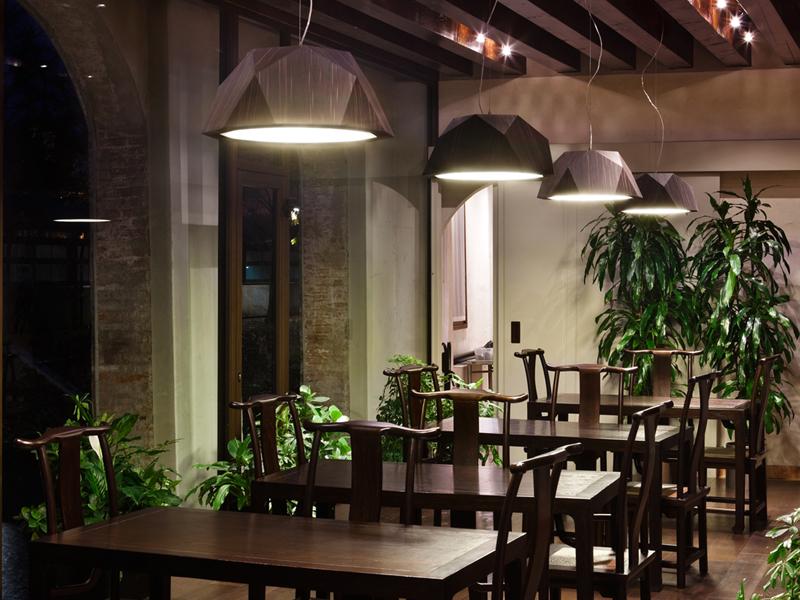 Aluminium pendant lamp | Crio by Fabbian