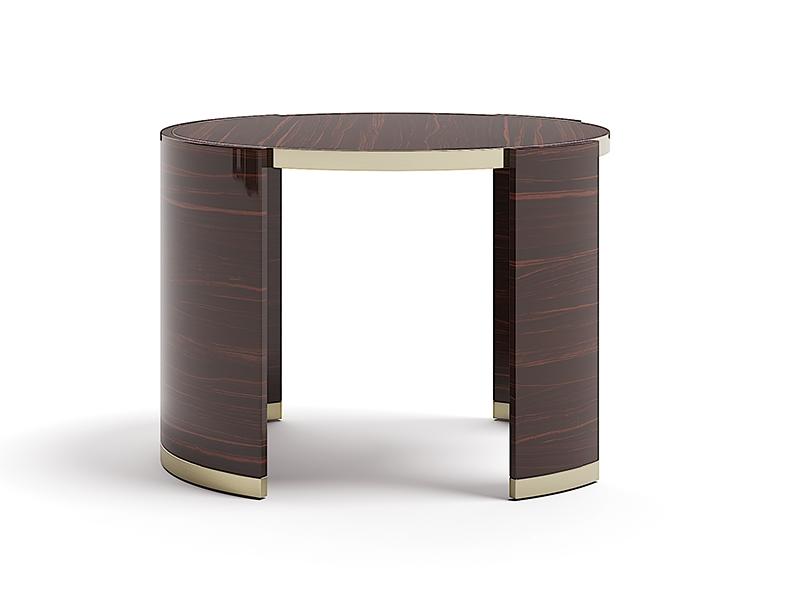 Round wooden coffee table | Jewel 70 by Capital Collection
