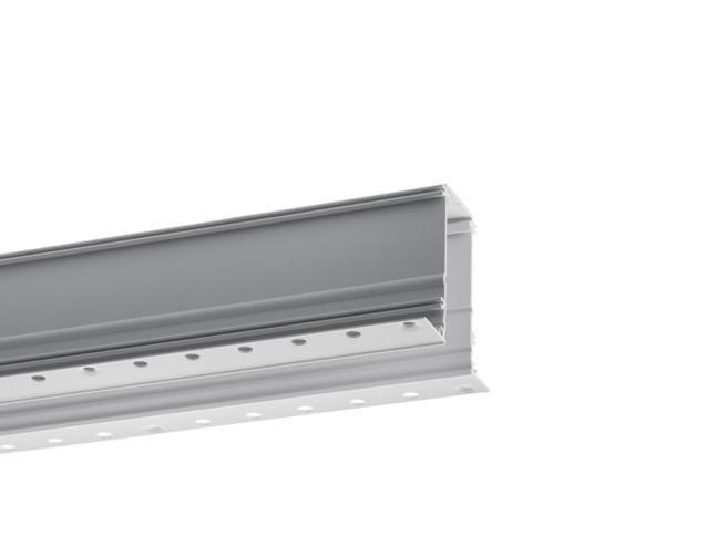 Extruded aluminium linear lighting profile | Algoritmo System by Artemide