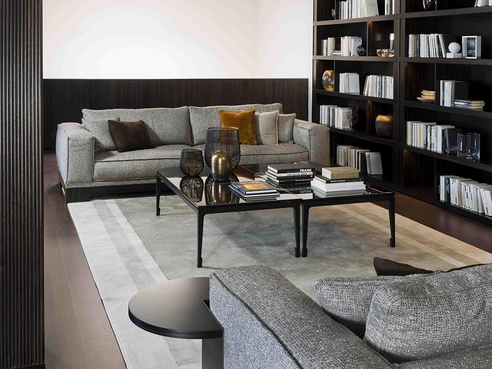 Rectangular stone coffee table | Yang by Galimberti Nino