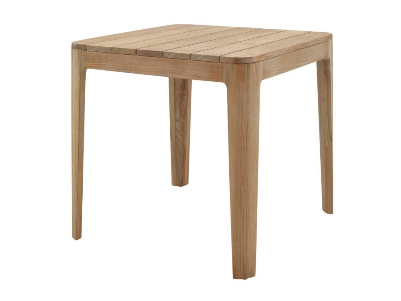 Square teak garden table | Elizabeth by Ligne Roset