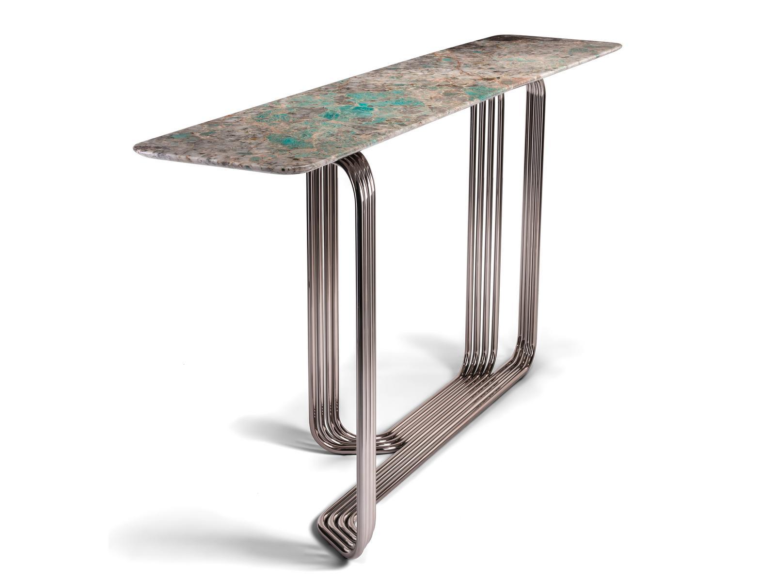 Rectangular marble console table | Vincent by Visionnair