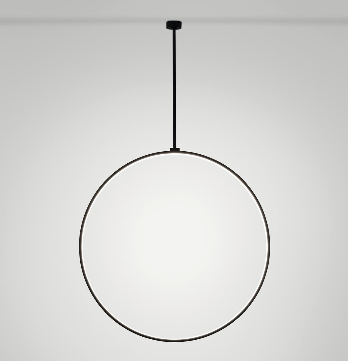 LED ceiling lamp | Superloop Vr Sbl by Delta light