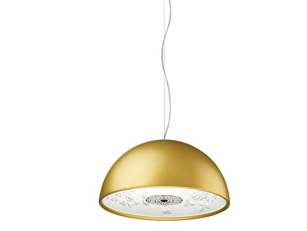 LED plaster pendant lamp | Skygarden Small by Flos