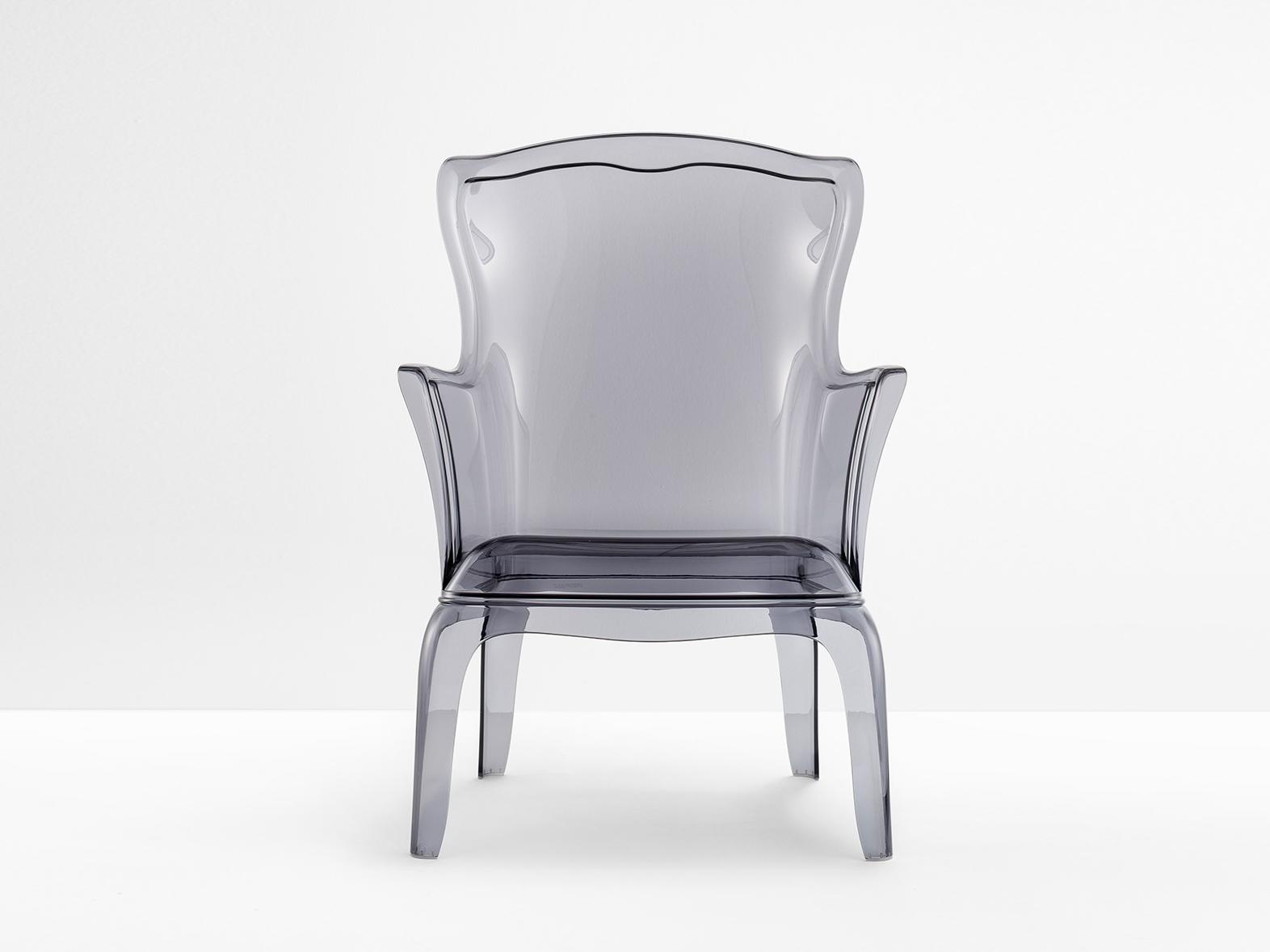 Polycarbonate armchair | Pasha 660 by Pedrali