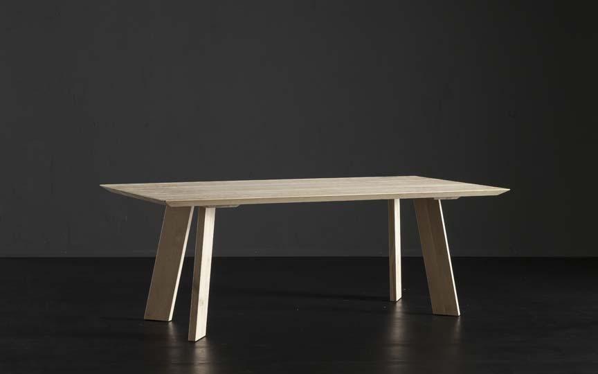 Rectangular wooden dining table | Toledo + Street by Altacorte