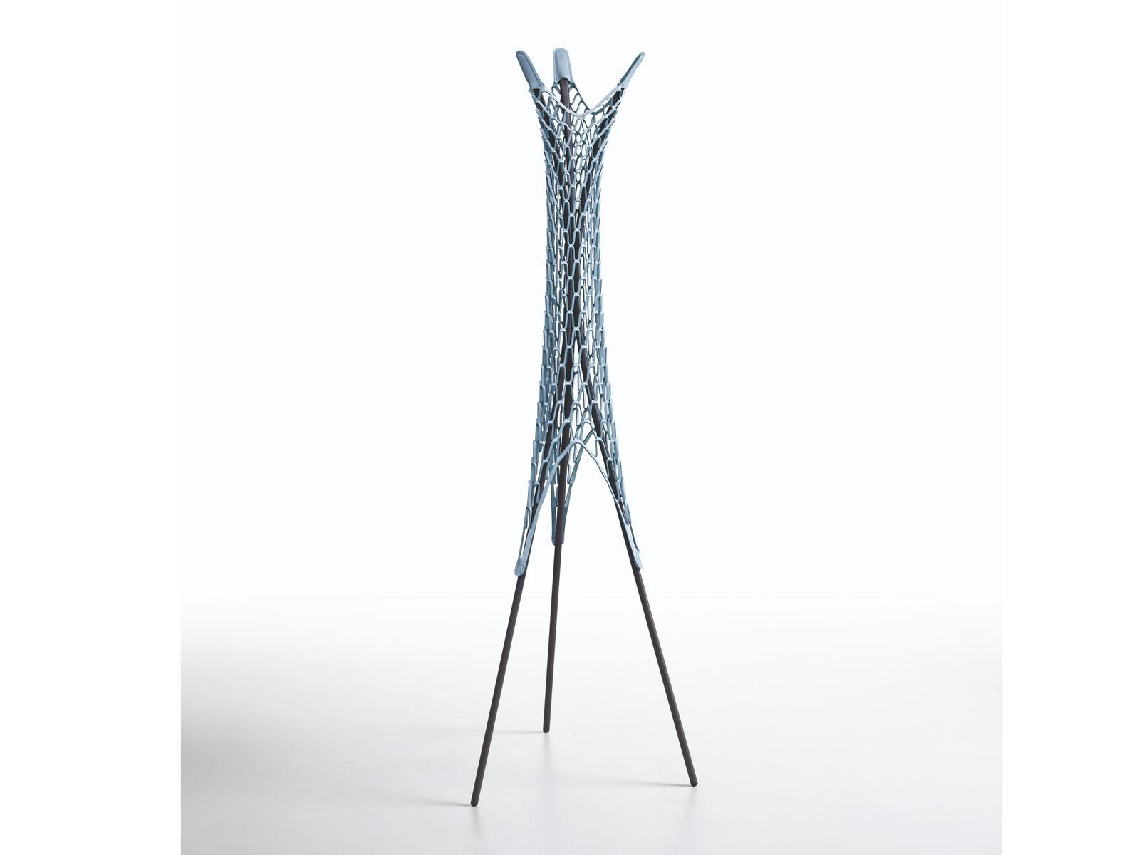 Tanned leather coat stand | Guapa by Midj