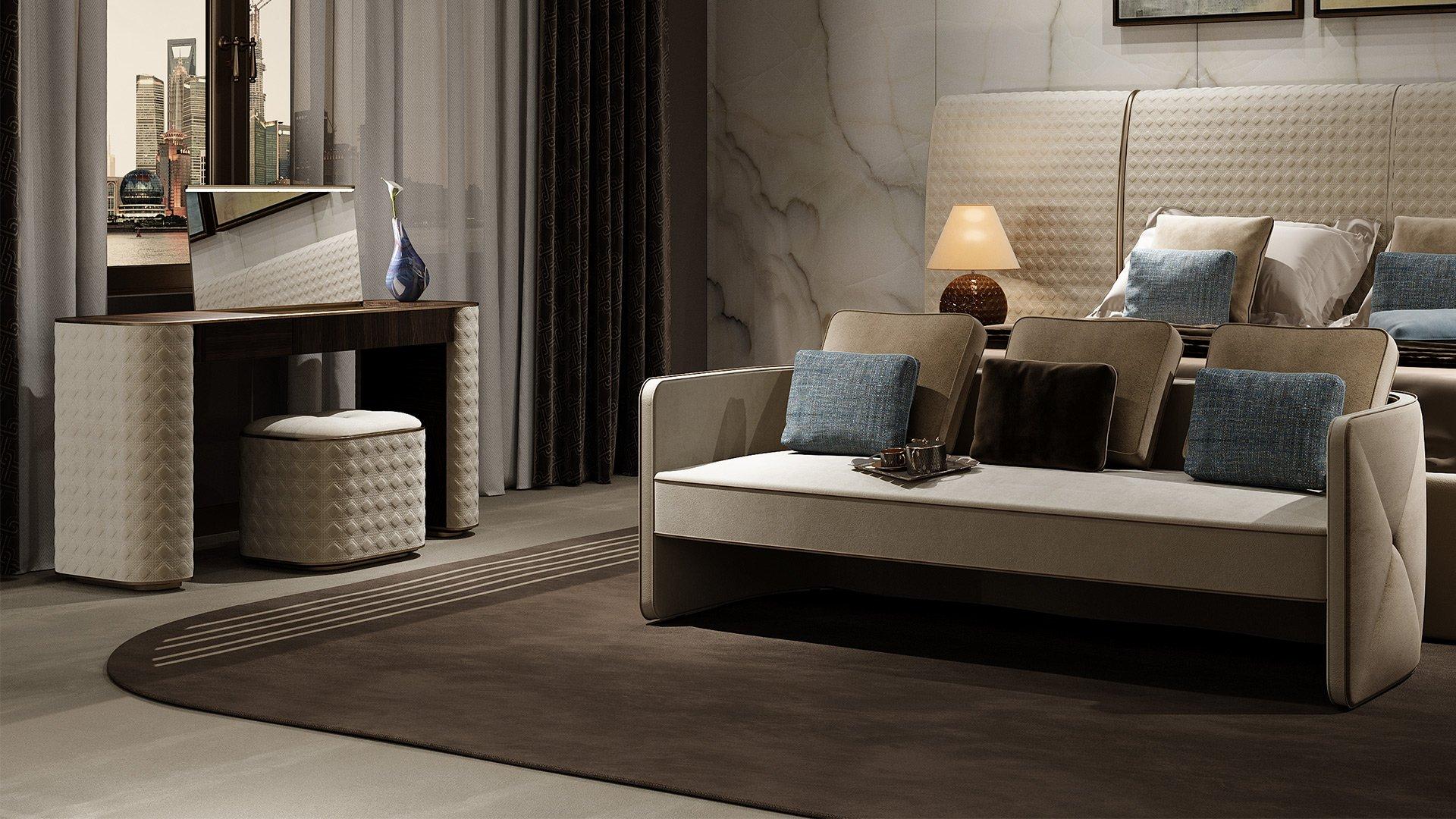 Wooden dressing table | San Marco by Reflex