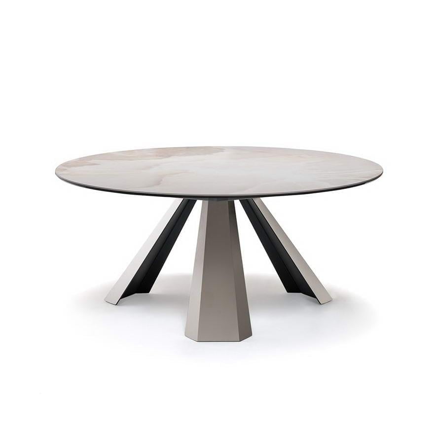 Round ceramic table | Eliot Keramik Round by Cattelan Italia