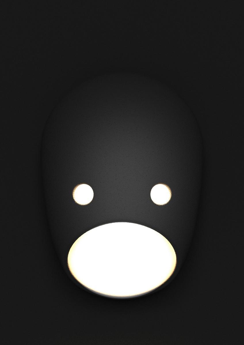 LED ceramic wall light | Ted by Moooi