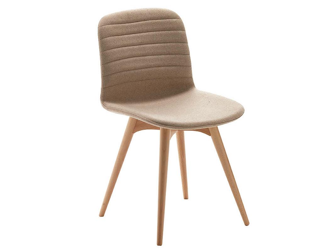 Upholstered wooden chair | Liù Lg by Midj