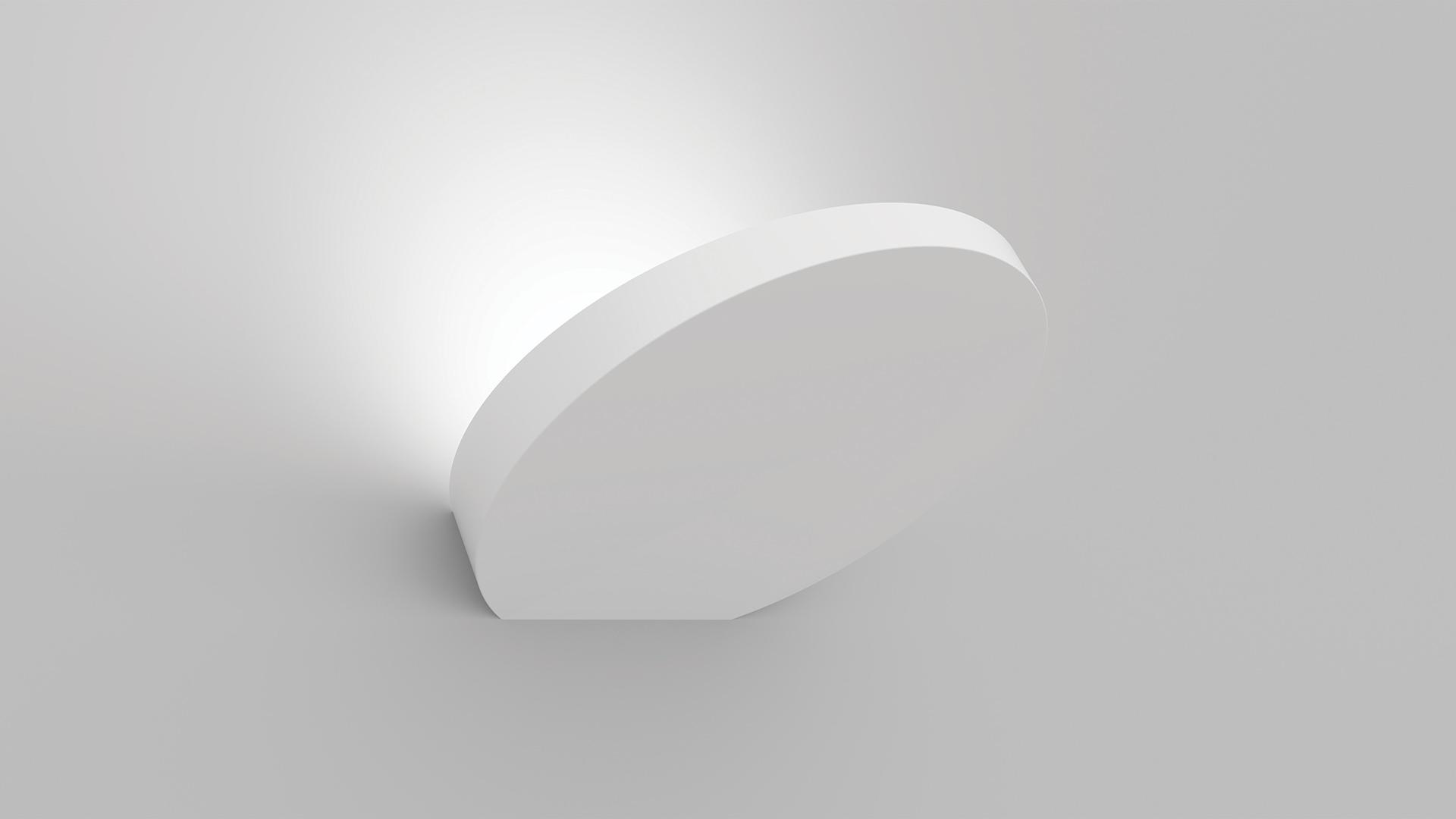 LED indirect light aluminium wall light |  by Arkoslight