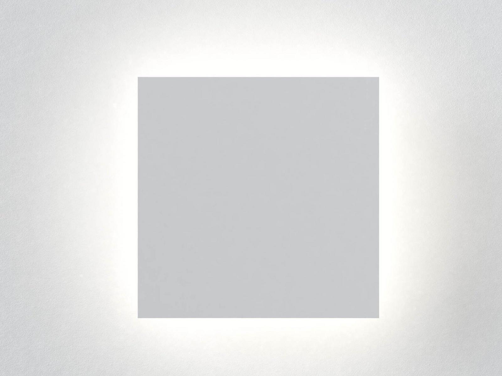 LED indirect light plaster wall lamp | Eclipse Square by Astro lighting