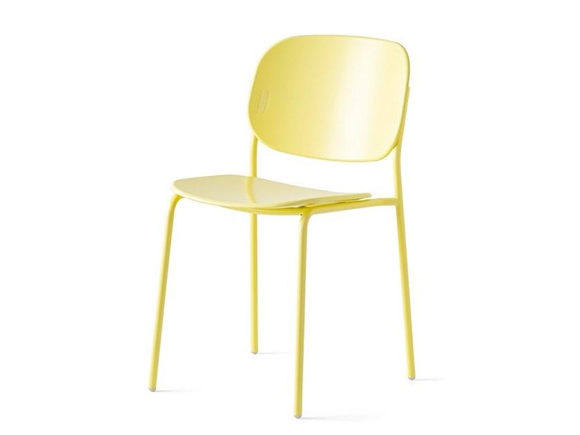 Polypropylene garden chair | Yo! by Connubia