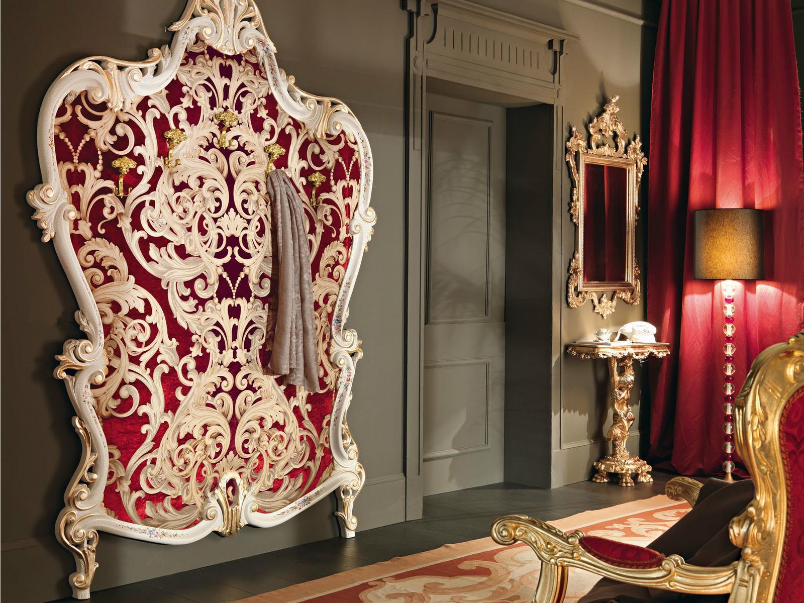 Wall-mounted solid wood coat rack | 11623 by Modenese Gastone